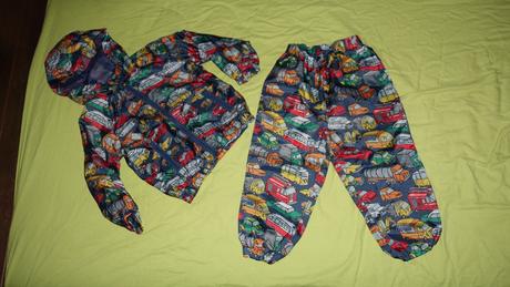 Komplet do dazda tu, tu,98