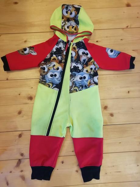 Softshellovy overal 86-92, 86