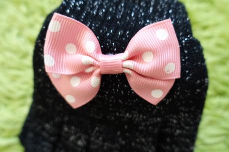 Rukavičky trblietavé 16 cm, 134