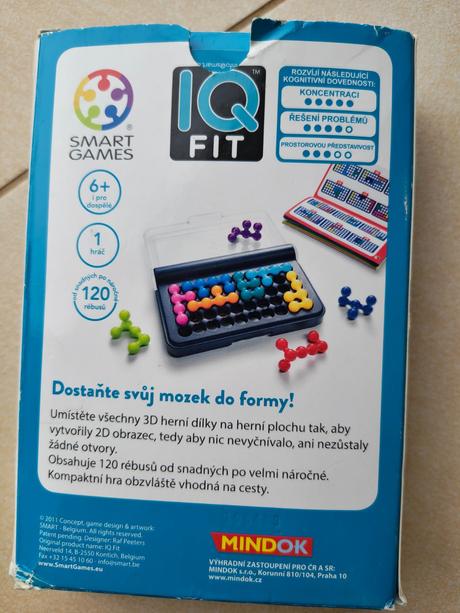 Iq fit - mindok hlavolam (od 6 rokov po dospelých), 