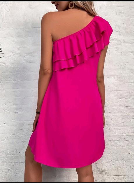 Šaty s volánom poštovné zdarma, l / m / s / xl