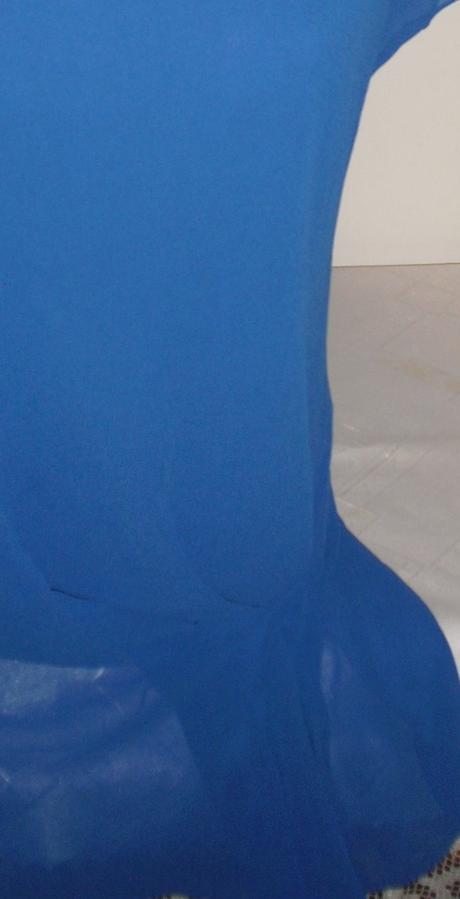 Modra elegantna tunika, s