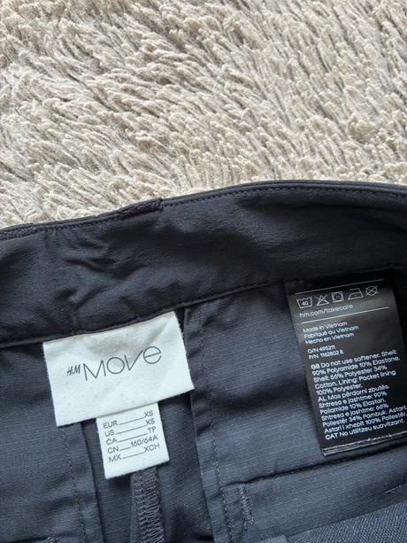 H&m move nohavice, h&m,xs