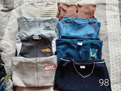 Balík oblečenia veľkosť 98, 86–98