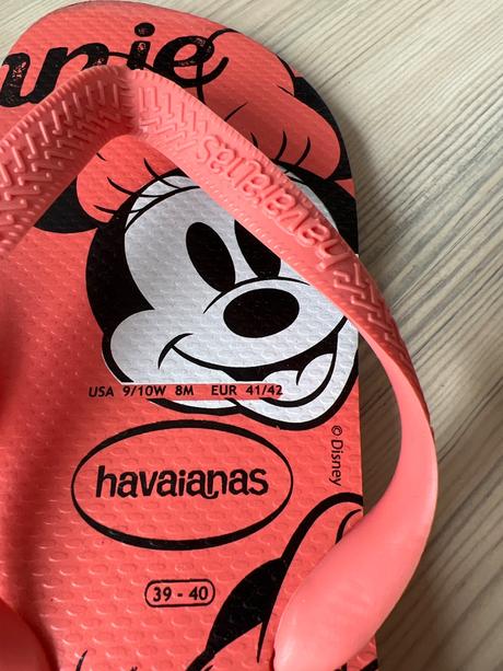 Havaianas minnie flip flop (slapky) 40, 40