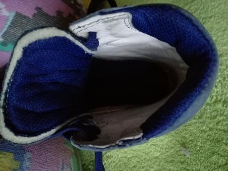 Detské kožené topánky č. 22, 22