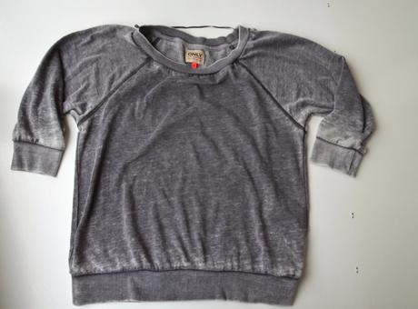 Tričko s vydratým efektom, only,m