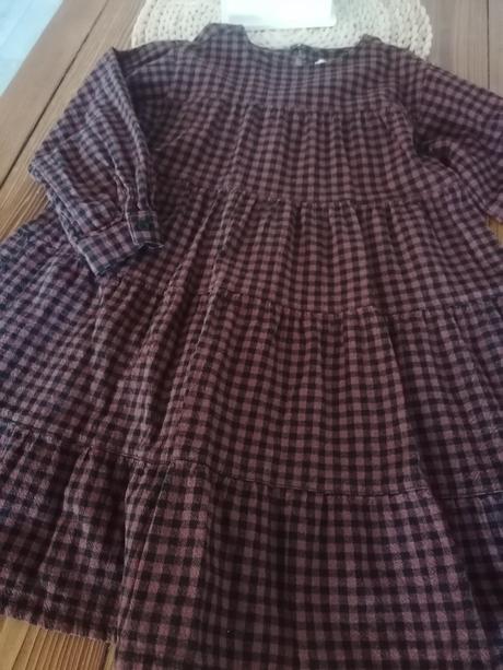 Šaty kockované zara 110, zara,116