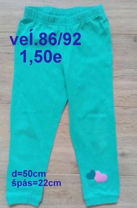 Legíny veĺ.86, 2ks, lindex,86