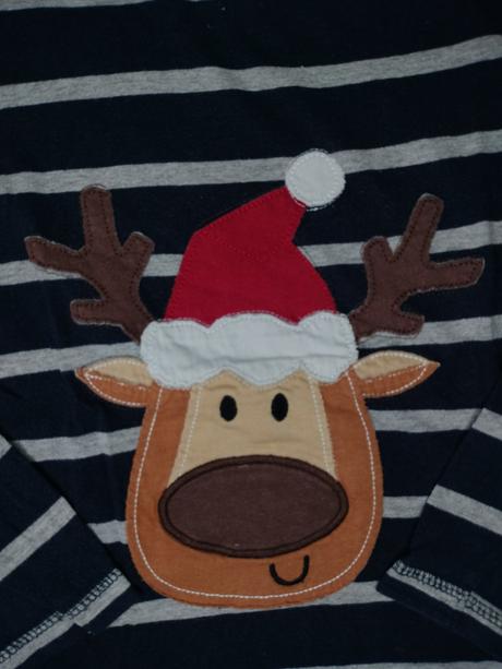 Vianočné tričko sobík, 128