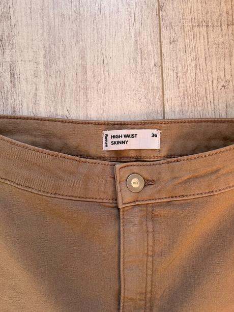 Béžové nohavice sinsay 36, sinsay,36