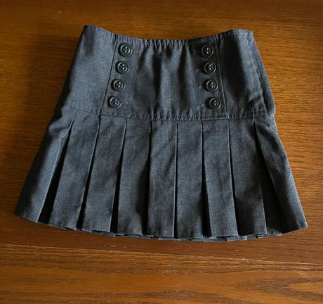 Elegantná skladaná suknička veľ. 110/116, george,110