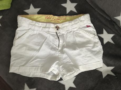 Biele kratasy, h&m,140