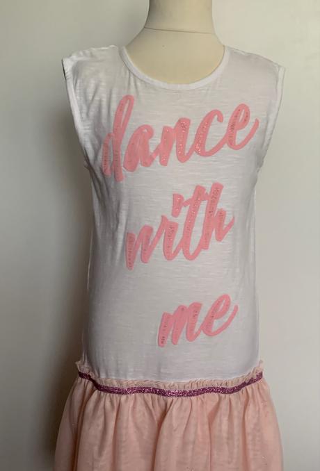 Desigual šaty s tutu sukňou a rifľovou košeľou, desigual,134