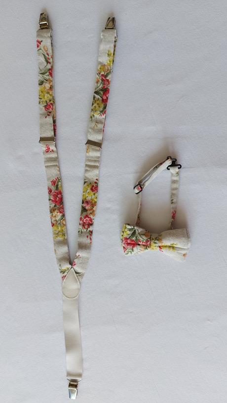 Kvetové traky a motýlik pre chlapca, 