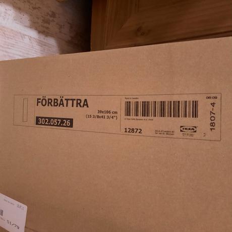 Krycí panel na kuchyňu metod 39x106 cm fortbattra, 