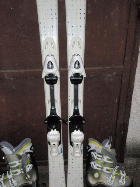 Dámske lyže salomon lagoon 151cm, salomon,150-159 cm