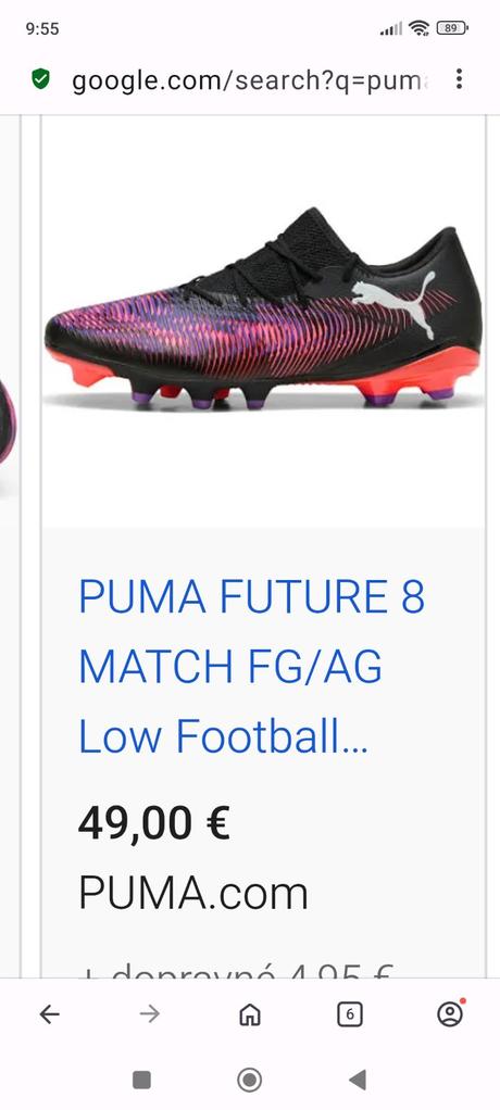 Kopačky, puma,39