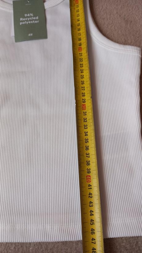 H&m nenosený top, h&m,s