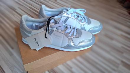 Nenosené tenisky pepe jeans, pepe jeans,41