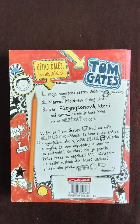 Kniha tom gates, môj geniálny svet, 
