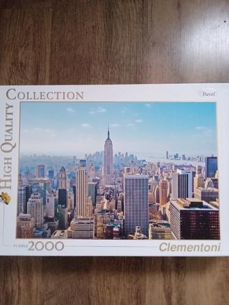 Puzzle new york 2000 dielikov,