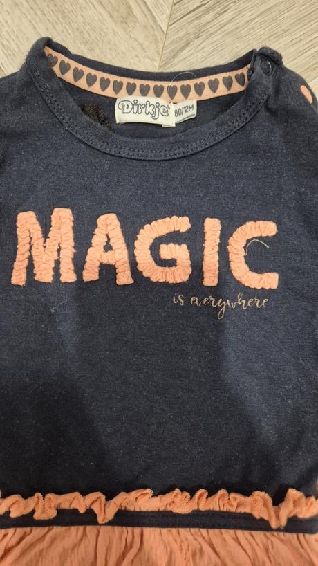 Šaty 2x veľ. 80, dirkje,80