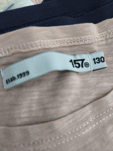 Tričká 4 ks - 122-128, h&m,122