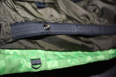 Lyžiarska bunda bonfire snowboarding company, l