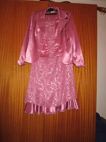 Damsky kostym, sukna, top, sako, 40