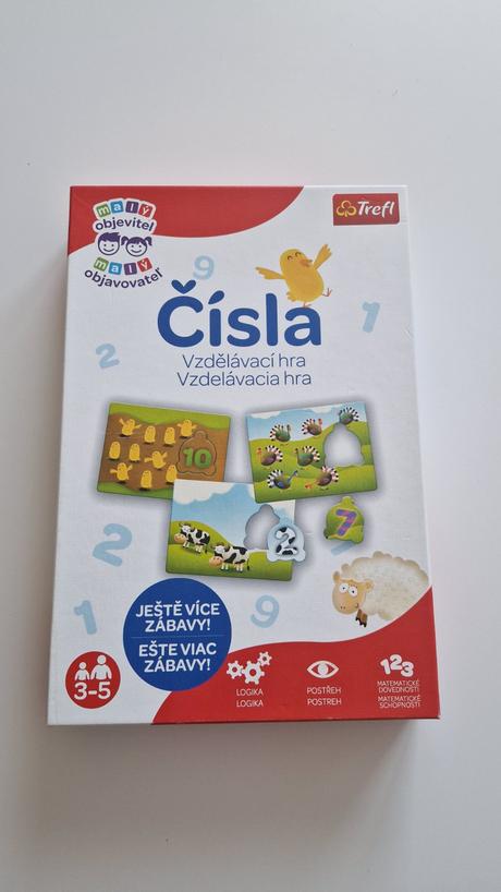 Vzdelávacia hra čísla., 