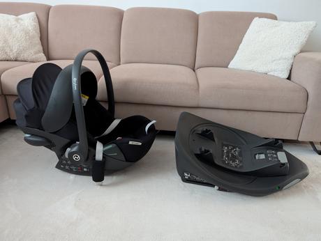 Vajíčko cybex + základňa, cybex