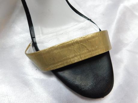 Luxusne kožene sandalky, 38