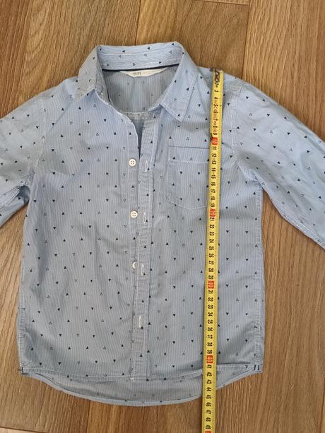 Košeľa h&m  bavlnená 5-6 rokov, h&m,116