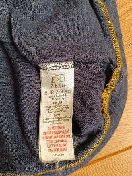 Tricko s lebkou 128, f&f,128