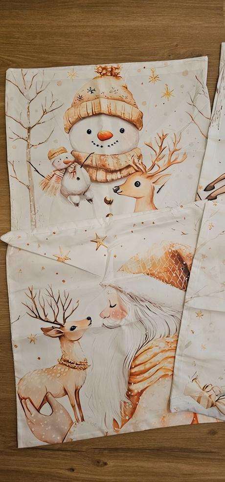 Vianočné obliečky 4ks, 