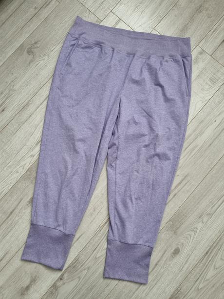 Svetlofialové 3/4 tepláky, tchibo,m