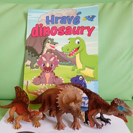 Dinosaury s omaľovánkou, 