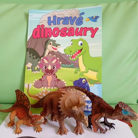 Dinosaury s omaľovánkou, 
