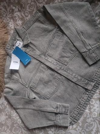 Denimová bunda oversize sinsay, sinsay,xs