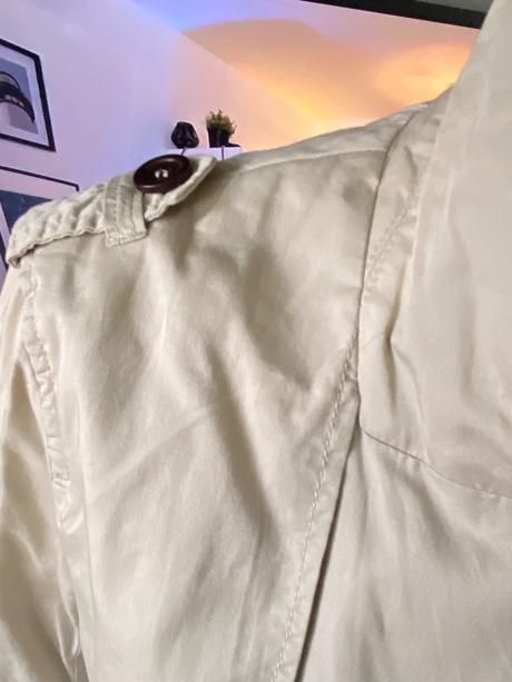 Hm tenky svetly kabatik, h&m,m