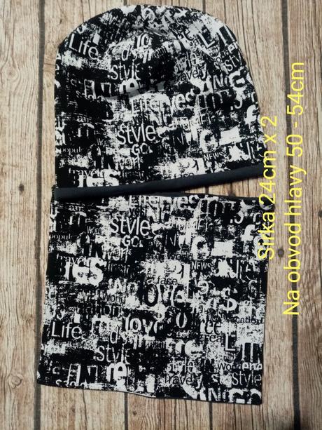 Upletove ciapky s nakrcnikom,