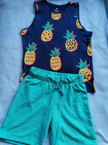 Letný komplet, h&m,128