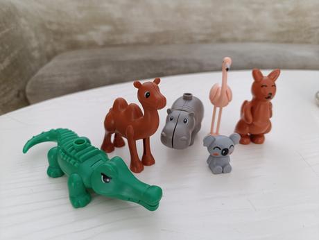 Kompatibilné s duplo lego zoo zvieratká, 