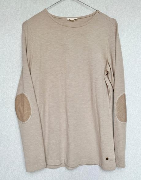 Esprit pulovrík s lakťovými záplatami, esprit,xs