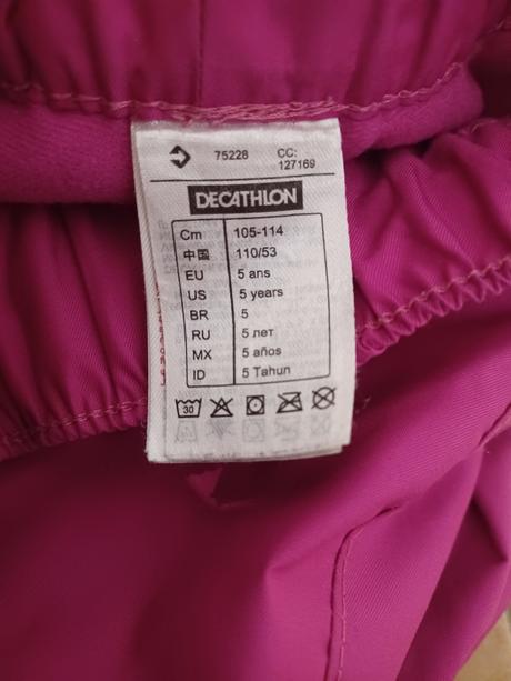 Oteplovacky 5 r., 105-114 cm, wedze,110