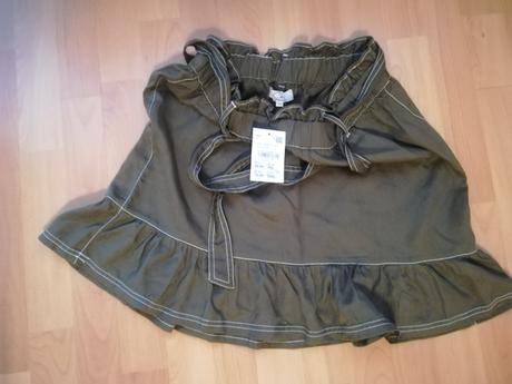 Olivovo zelená sukňa s visačkou, c&a,40