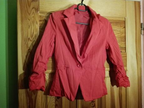 Sako červené, s