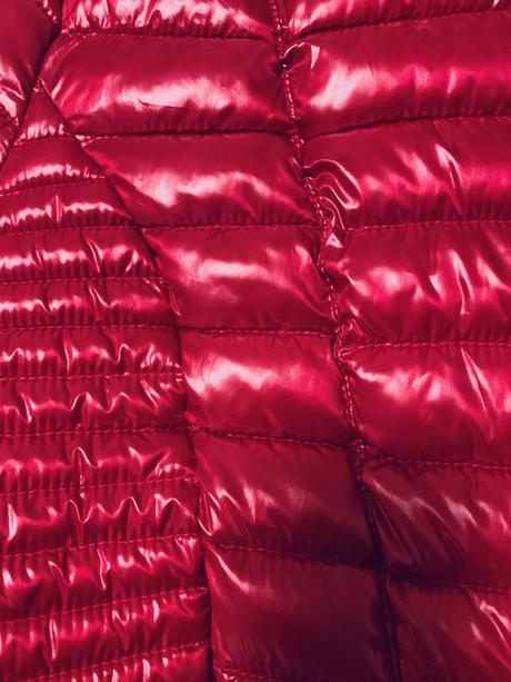 Ružovočervená metalická vetrovka guess originál, guess,l / m