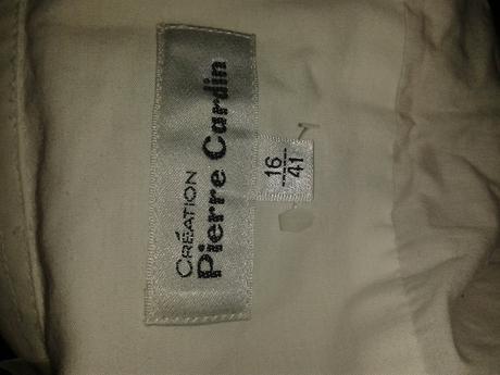 Biela kosela pierre cardin, 41